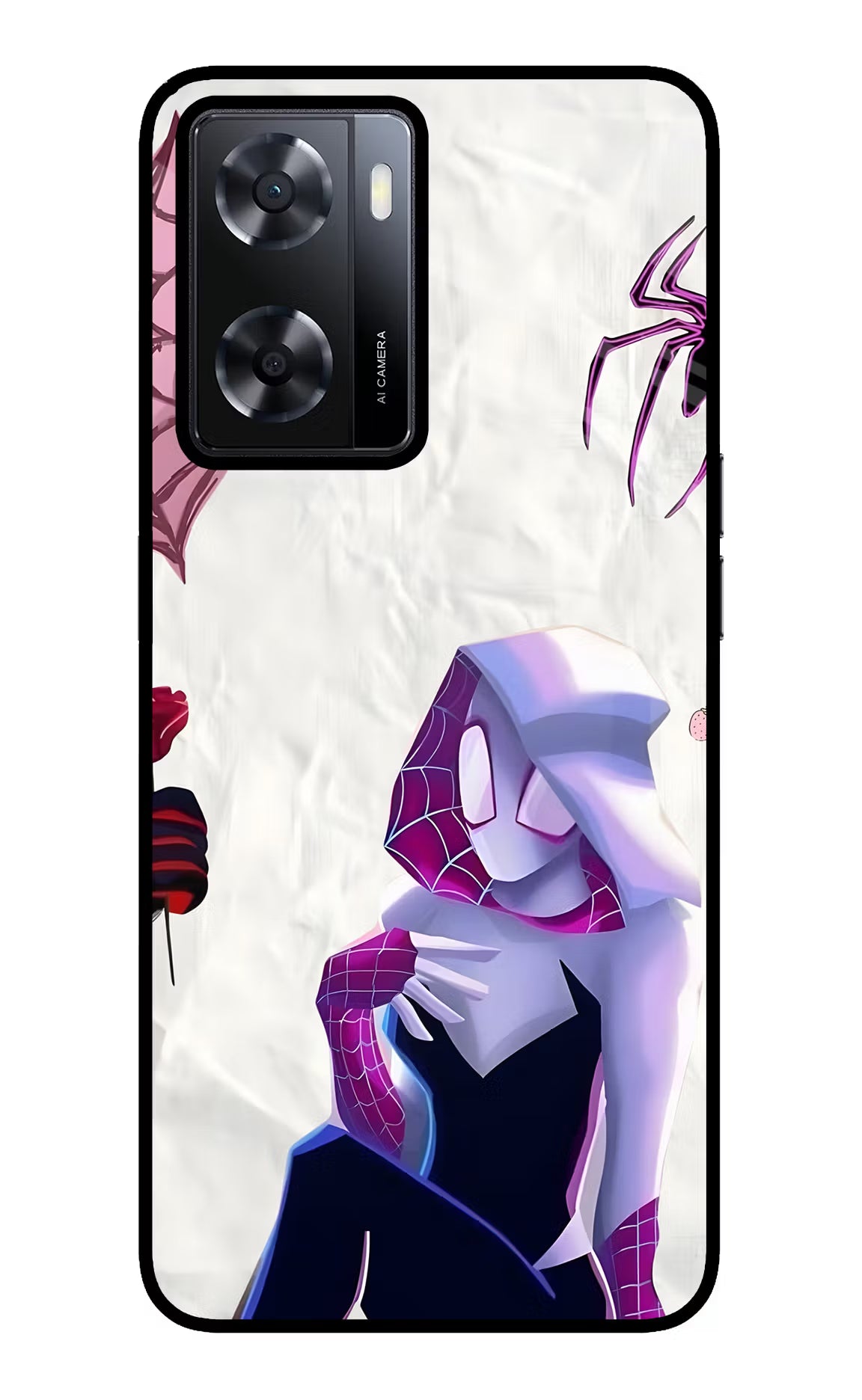 Gwen Verse Oppo A57 2022 Glass Case
