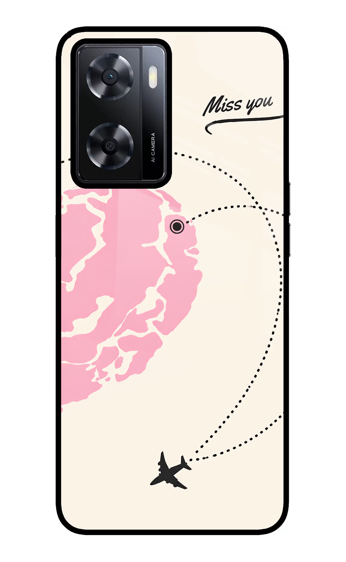 Miss Orbit Oppo A57 2022 Glass Case