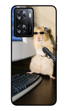Hacker Hamster Oppo A57 2022 Glass Case