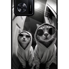 Hood Cats Oppo A57 2022 Glass Case