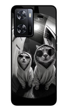 Hood Cats Oppo A57 2022 Glass Case