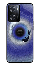 Dark Koi Oppo A57 2022 Glass Case