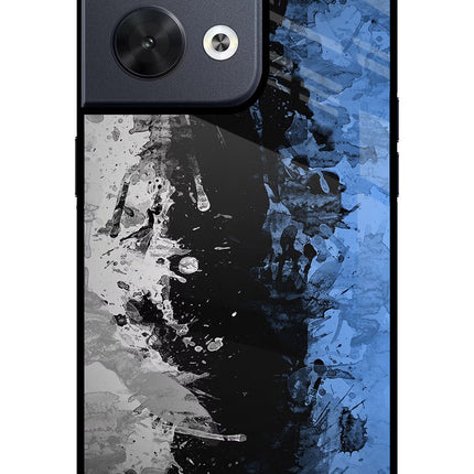 Artistic Design Oppo Reno8 Glass Case Back Cover by Casekaro