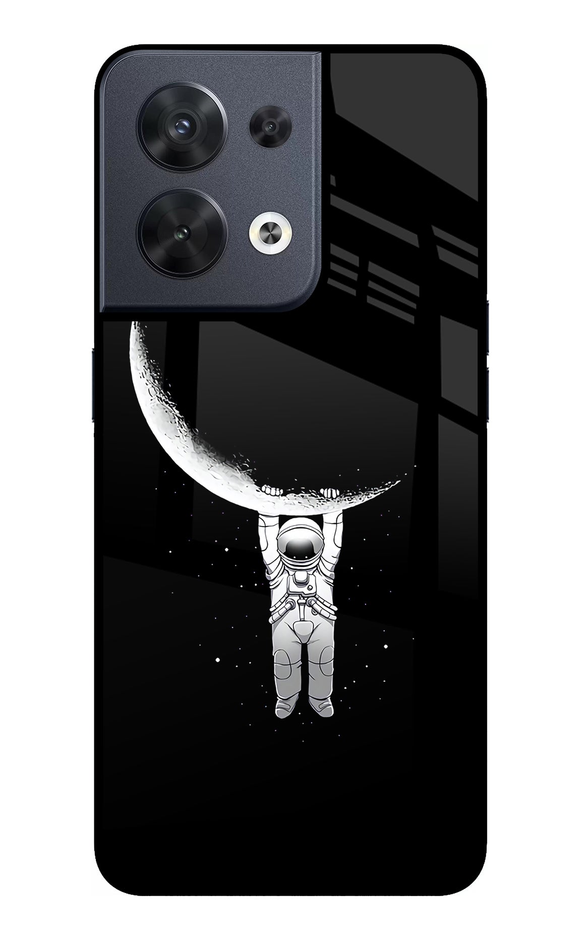 Moon Space Oppo Reno8 Back Cover