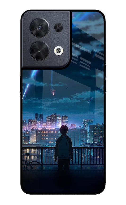 Anime Oppo Reno8 Glass Case