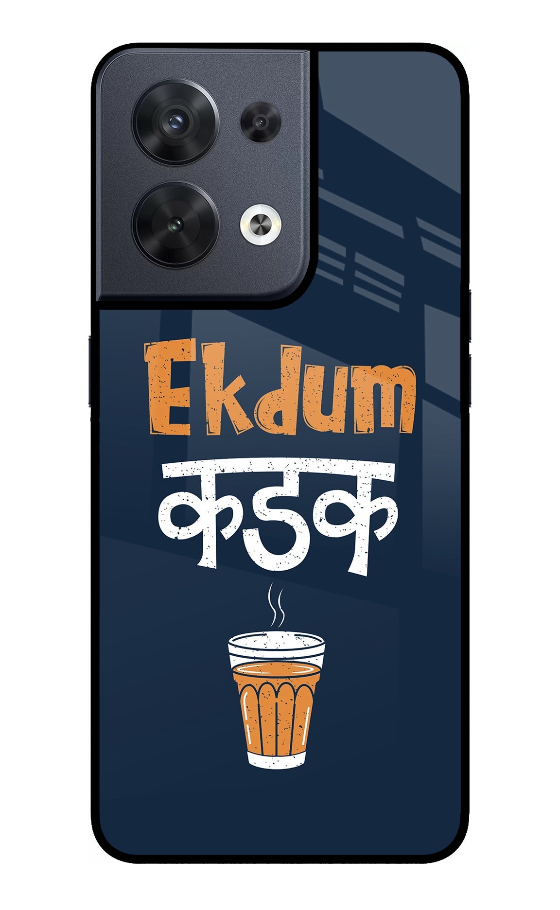 Ekdum Kadak Chai Oppo Reno8 Back Cover