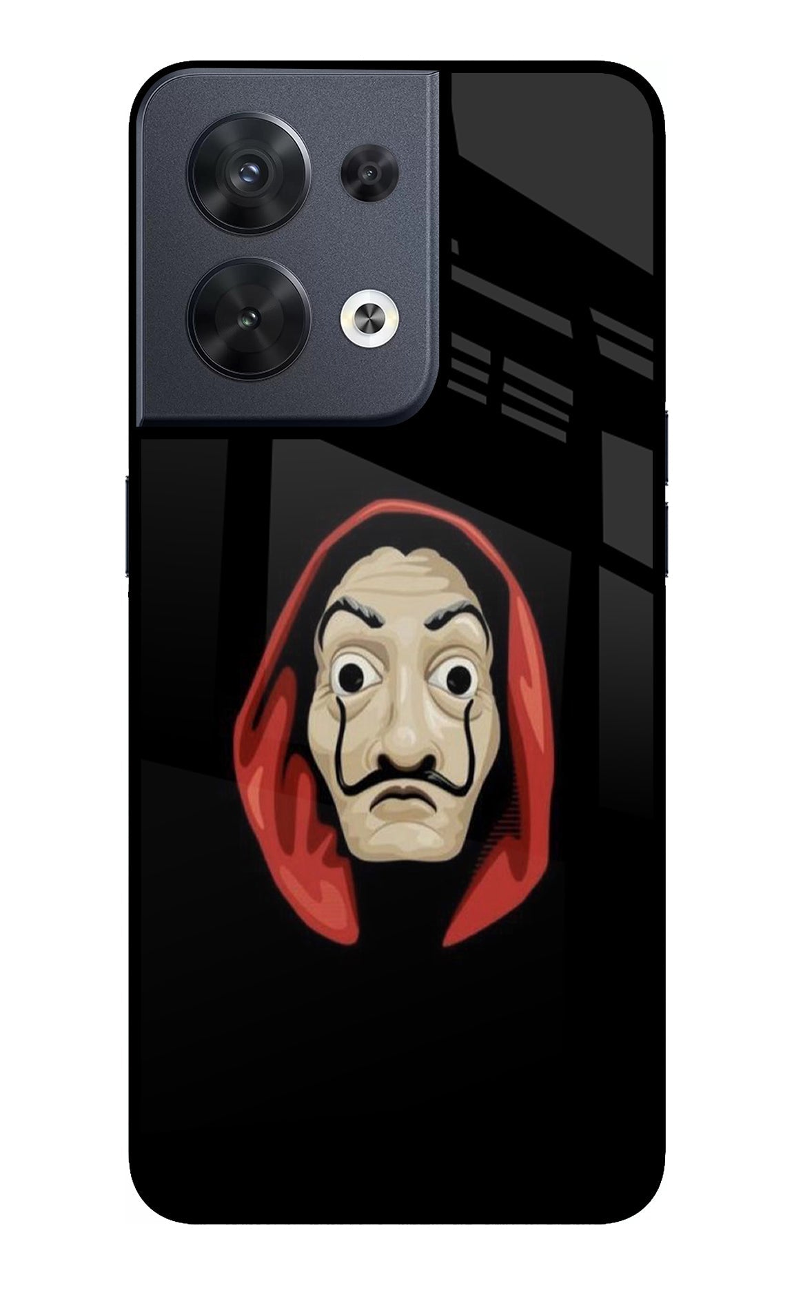 Money Heist Oppo Reno8 Back Cover