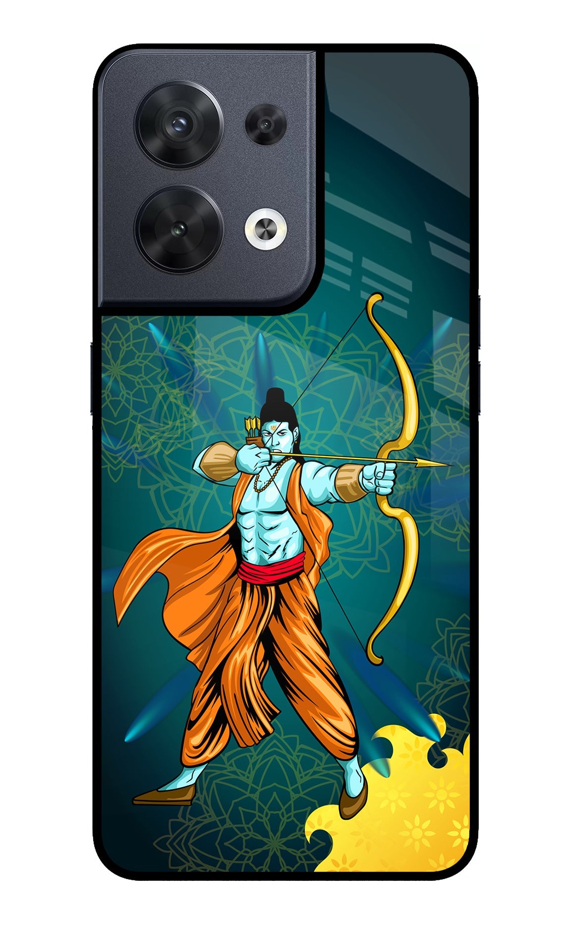 Lord Ram - 6 Oppo Reno8 Back Cover