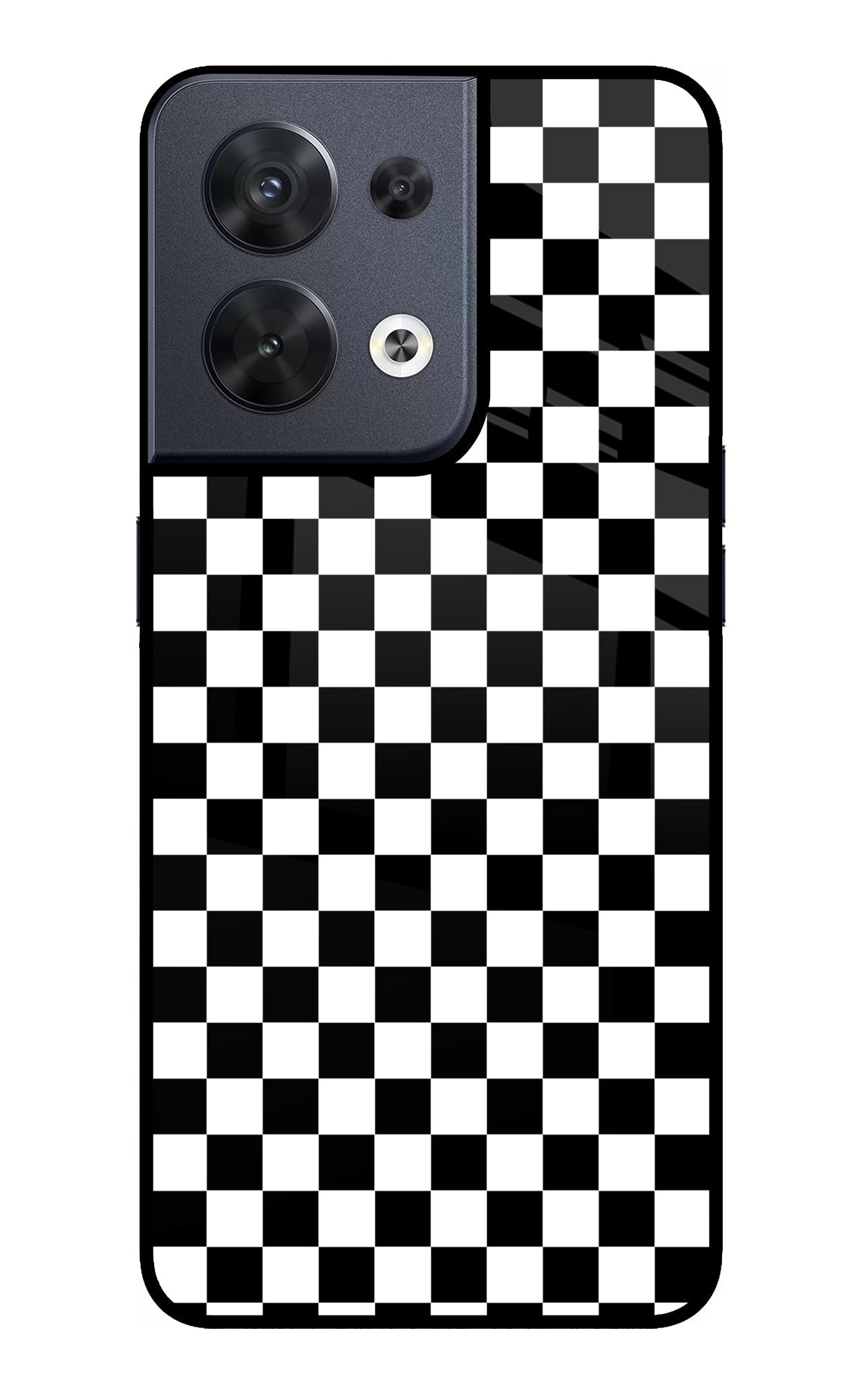 Chess Board Oppo Reno8 Back Cover