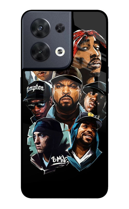 Rappers Oppo Reno8 Glass Case