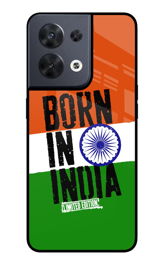 Born in India Oppo Reno8 Glass Case