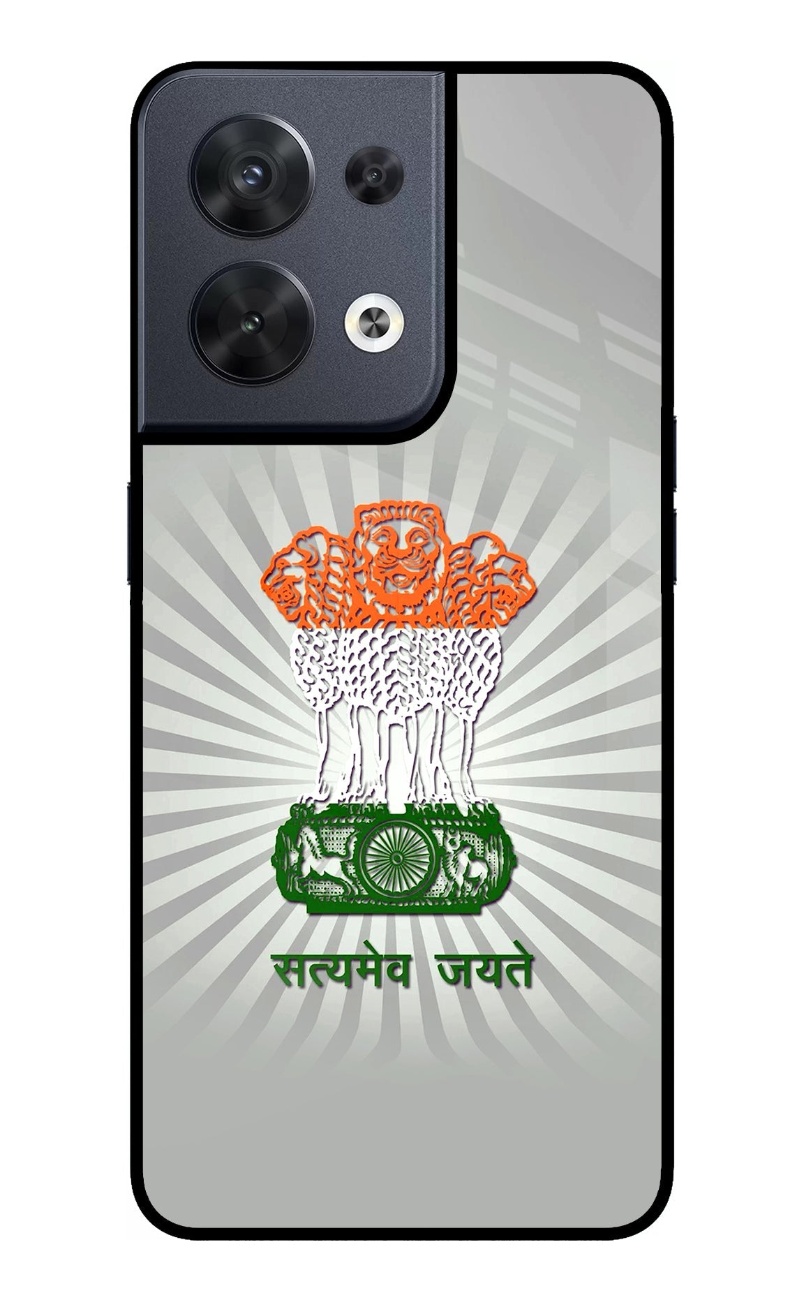 Satyamev Jayate Art Oppo Reno8 Back Cover