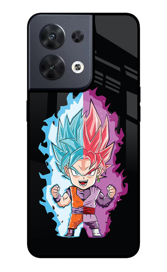 Chota Goku Oppo Reno8 Glass Case