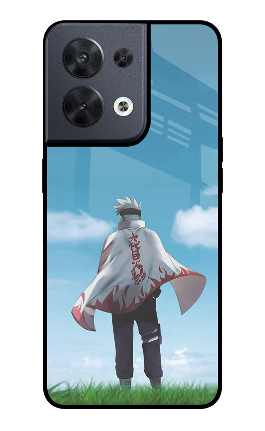 Kakashi Oppo Reno8 Glass Case
