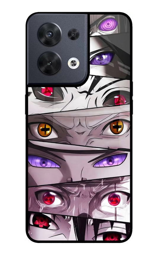 Naruto Anime Oppo Reno8 Glass Case