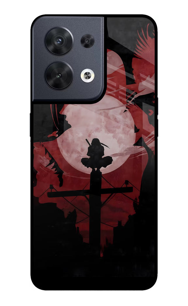 Naruto Anime Oppo Reno8 Glass Case