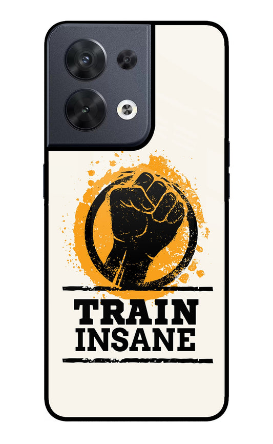 Train Insane Oppo Reno8 Glass Case