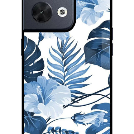 Fabric Art Oppo Reno8 Glass Case
