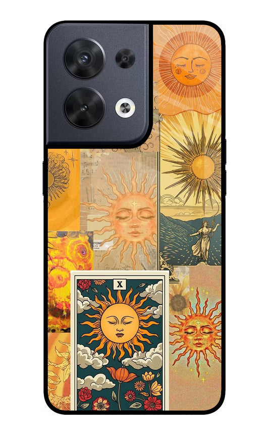 Sun Oppo Reno8 Glass Case