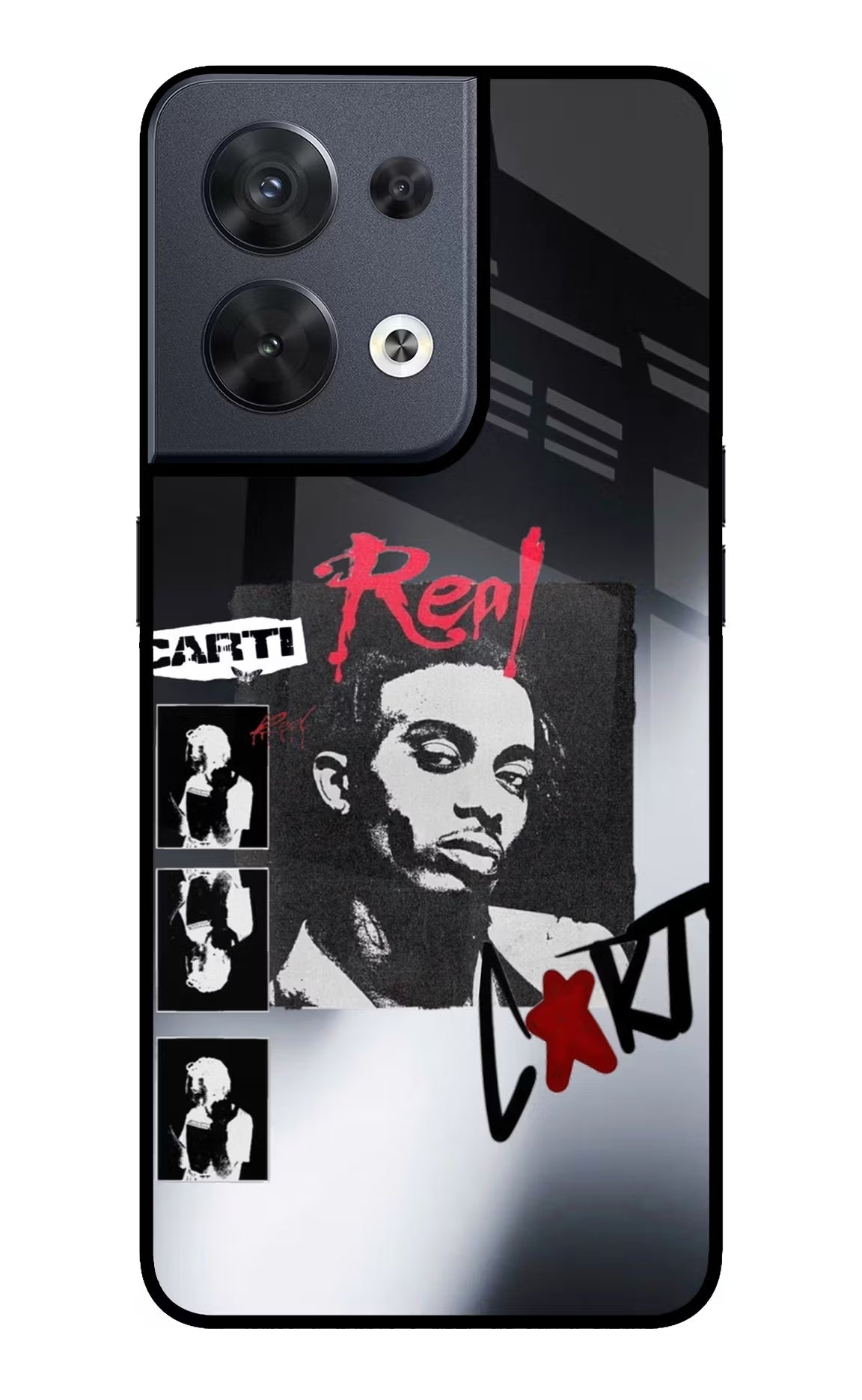 Playboi Carti Oppo Reno8 Glass Case