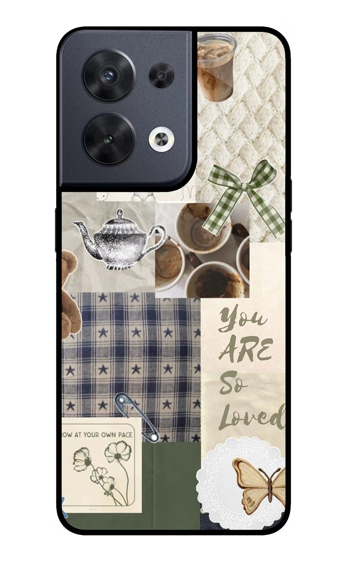 Cookie Oppo Reno8 Glass Case