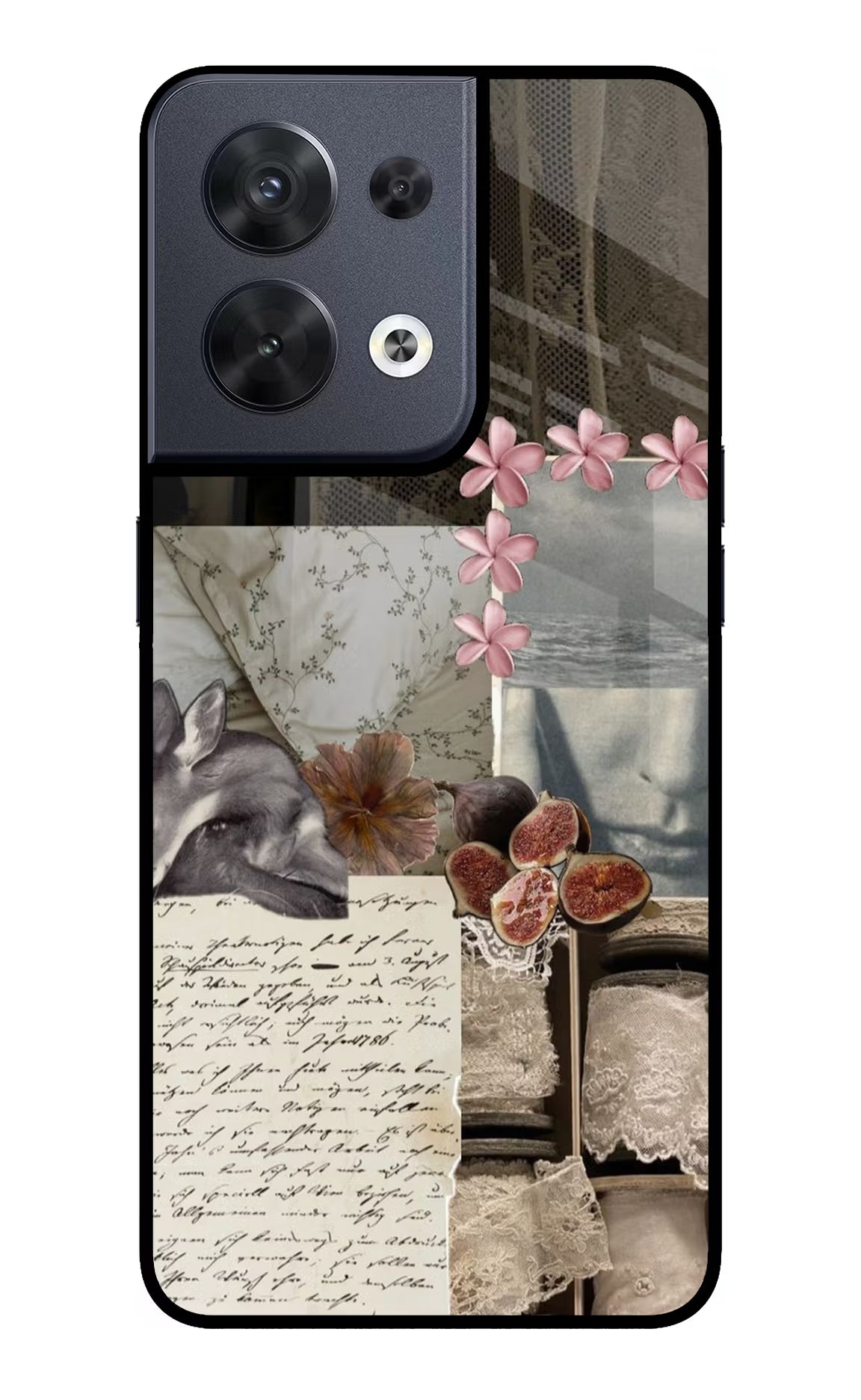 Midnight Sky Oppo Reno8 Glass Case