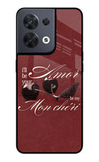 Velvet Cherry Oppo Reno8 Glass Case