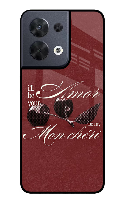 Velvet Cherry Oppo Reno8 Glass Case