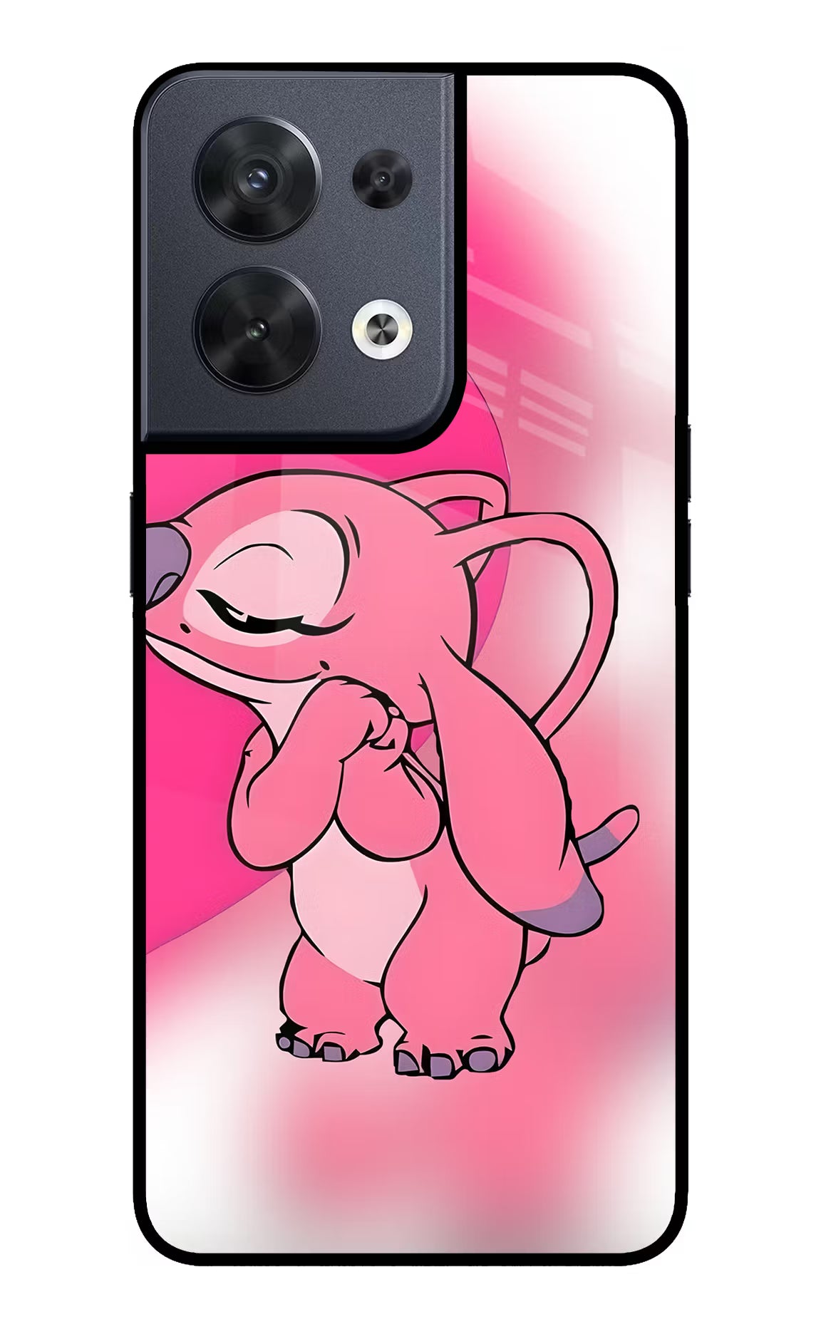 Angel Hug Oppo Reno8 Glass Case