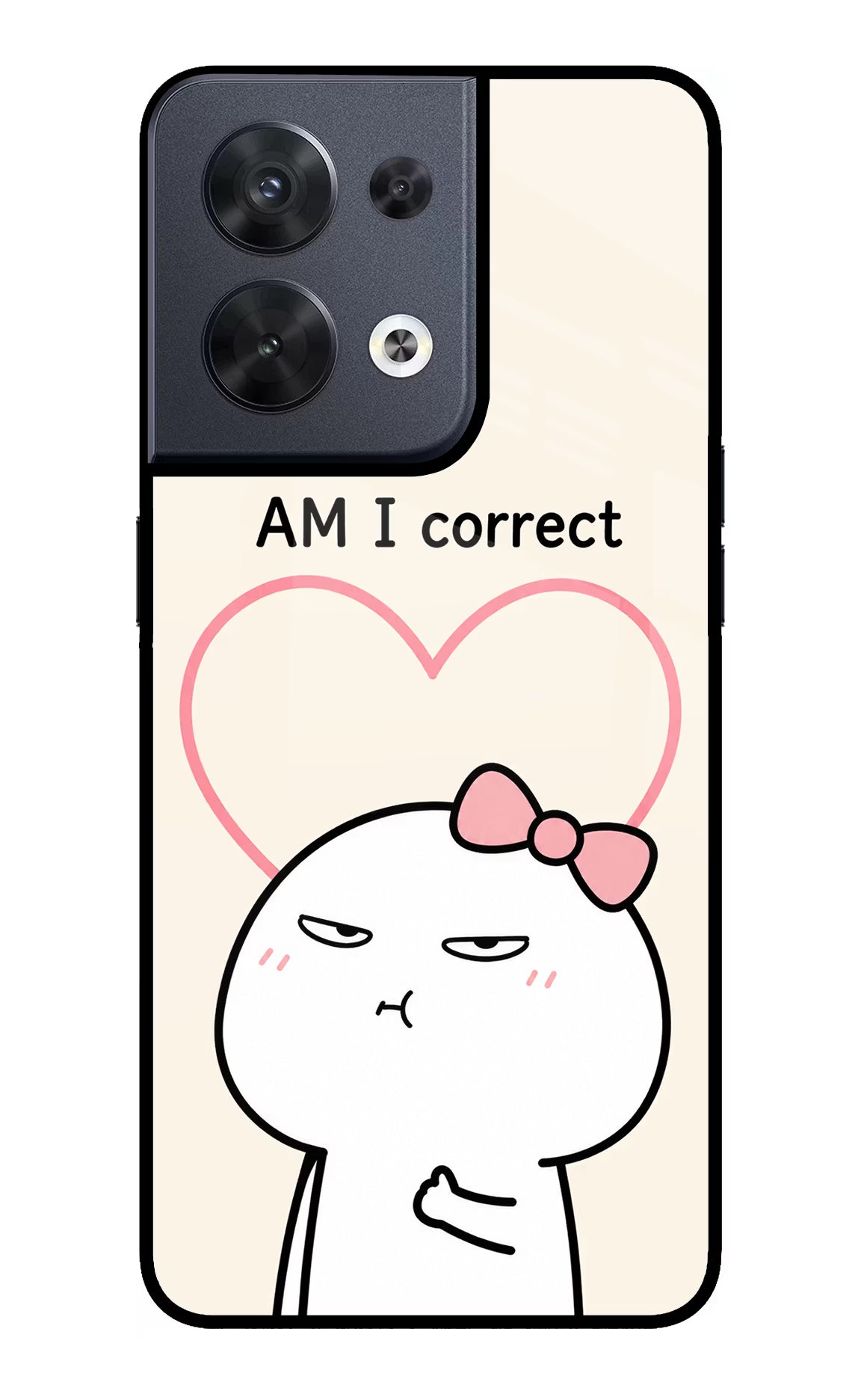 Always Right Oppo Reno8 Glass Case