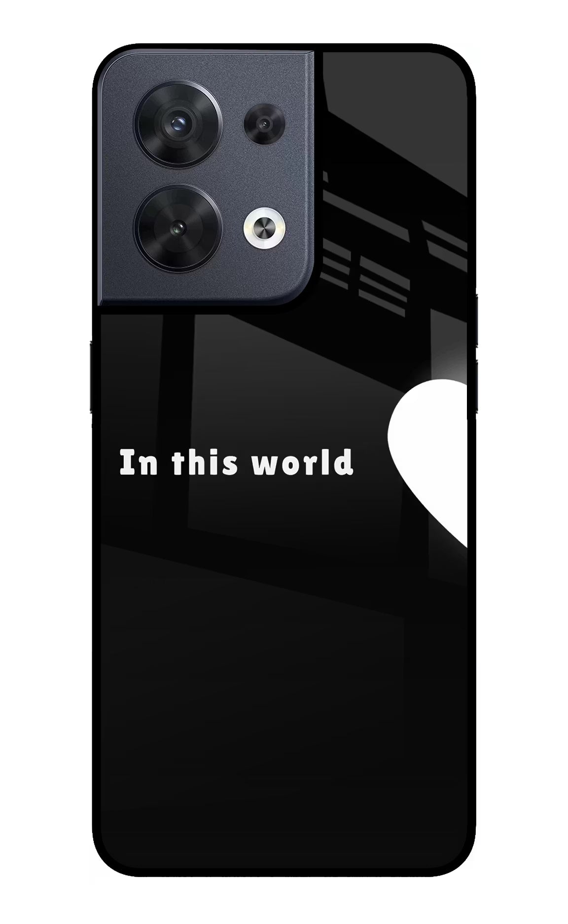 This World Oppo Reno8 Glass Case