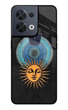 Divine Sun Oppo Reno8 Glass Case