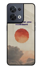 Pixel Sun Oppo Reno8 Glass Case