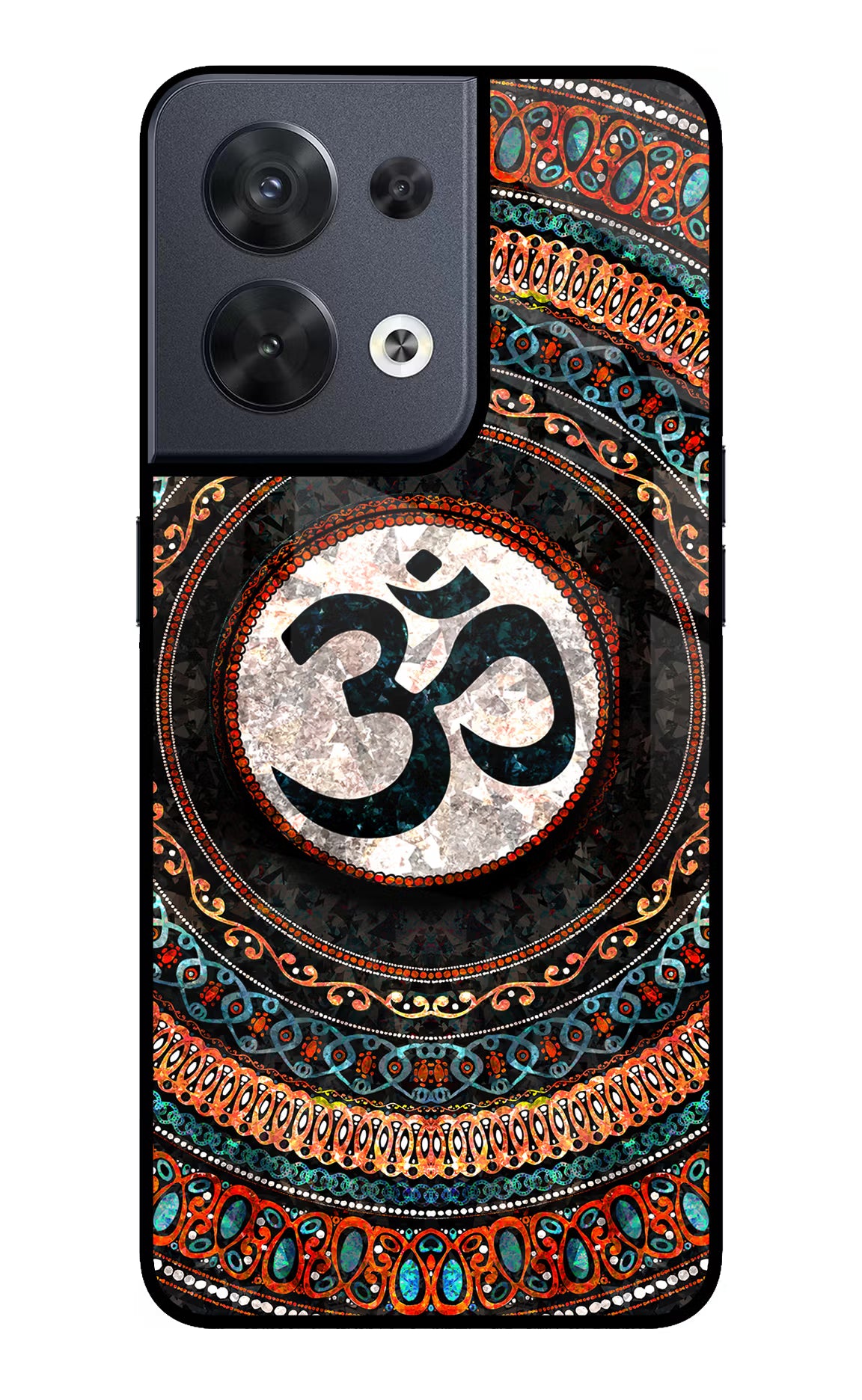 Om Culture Oppo Reno8 Glass Case