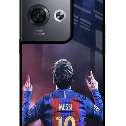 Messi Oppo Reno8 Pro Glass Case