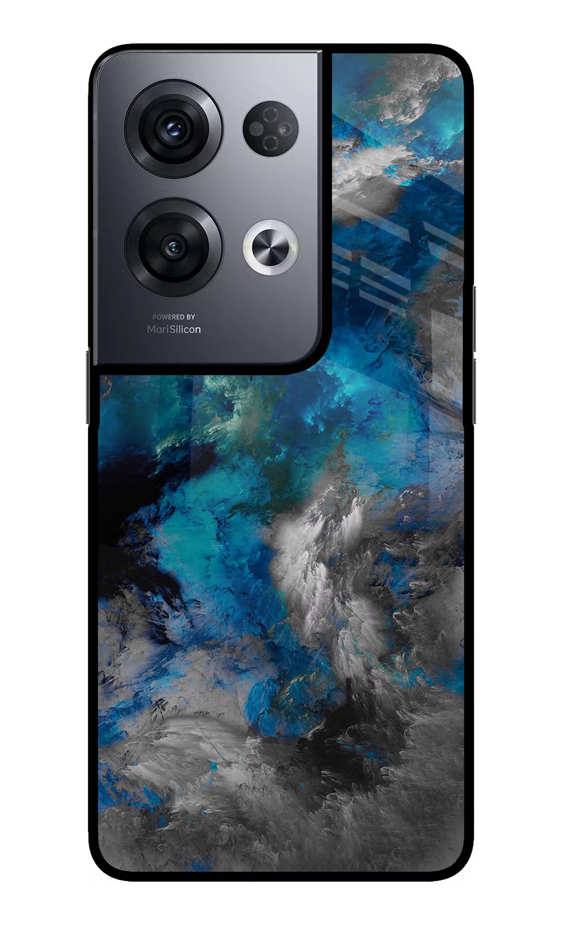 Artwork Oppo Reno8 Pro Glass Case Back Cover by Casekaro