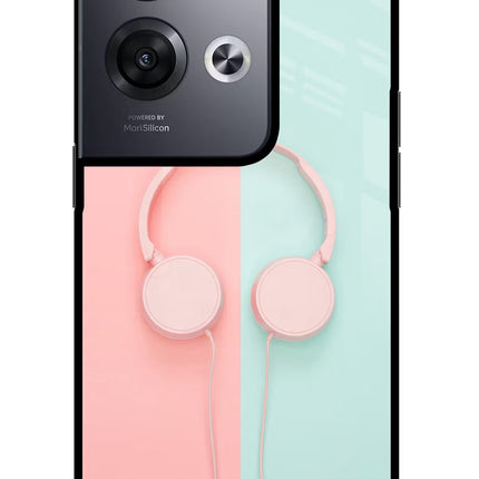 Music Lover Oppo Reno8 Pro Glass Case Back Cover by Casekaro