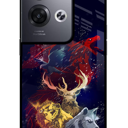 Game Of Thrones Oppo Reno8 Pro Glass Case