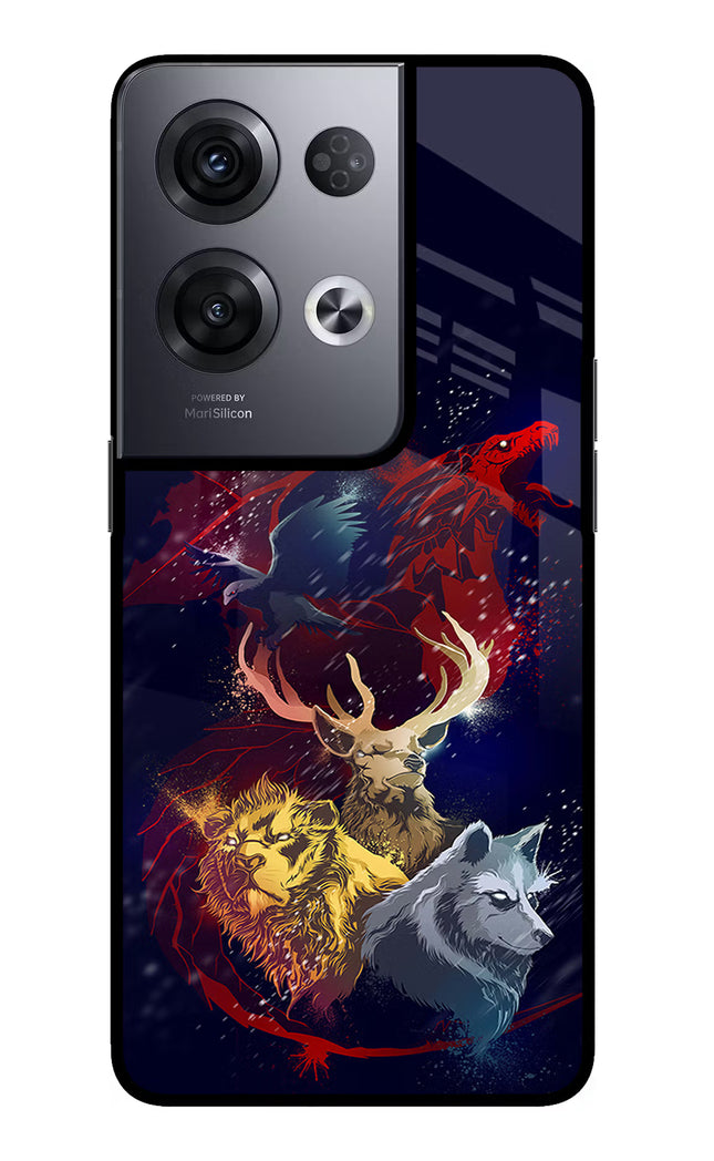 Game Of Thrones Oppo Reno8 Pro Glass Case