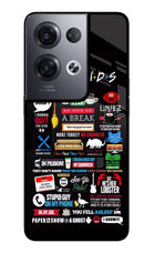 FRIENDS Oppo Reno8 Pro Glass Case