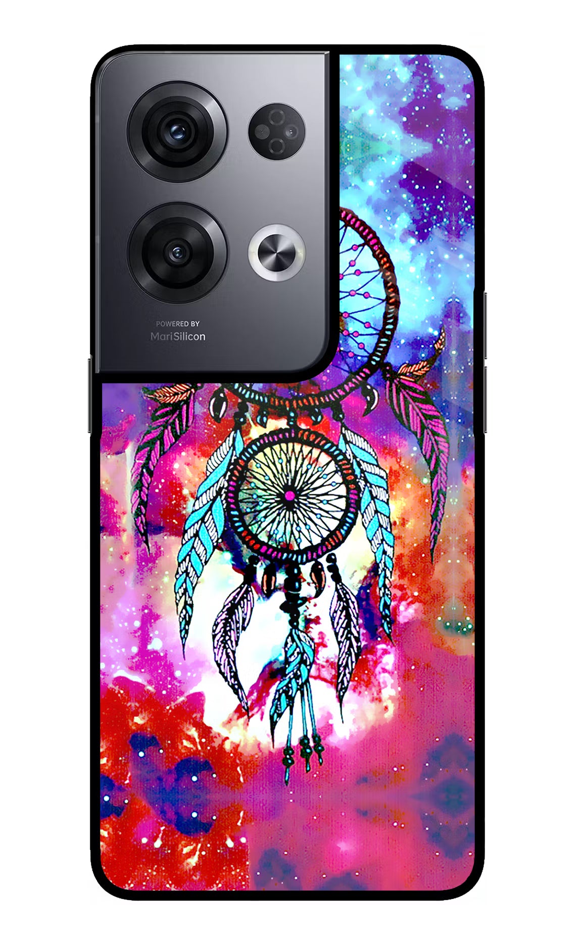 Dream Catcher Abstract Oppo Reno8 Pro Glass Case Back Cover by Casekaro