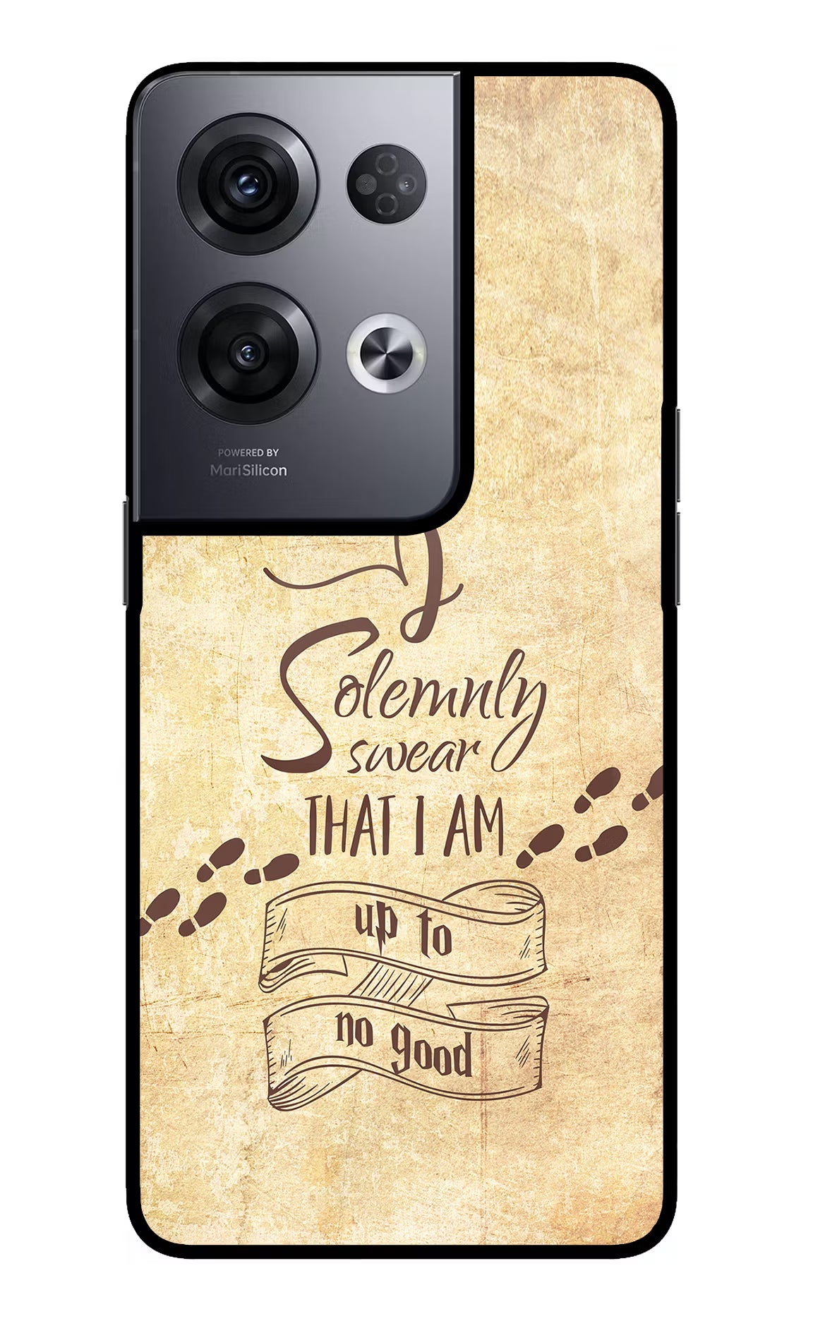 I Solemnly swear that i up to no good Oppo Reno8 Pro Glass Case