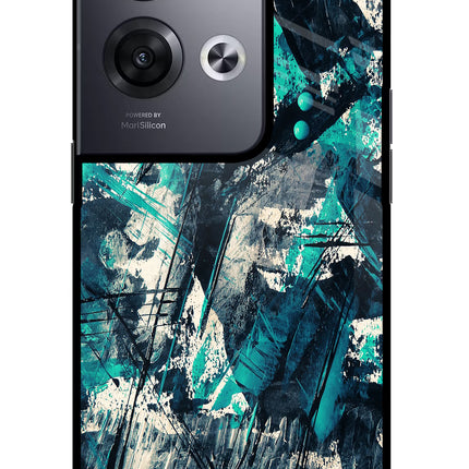 Artwork Oppo Reno8 Pro Glass Case Back Cover by Casekaro