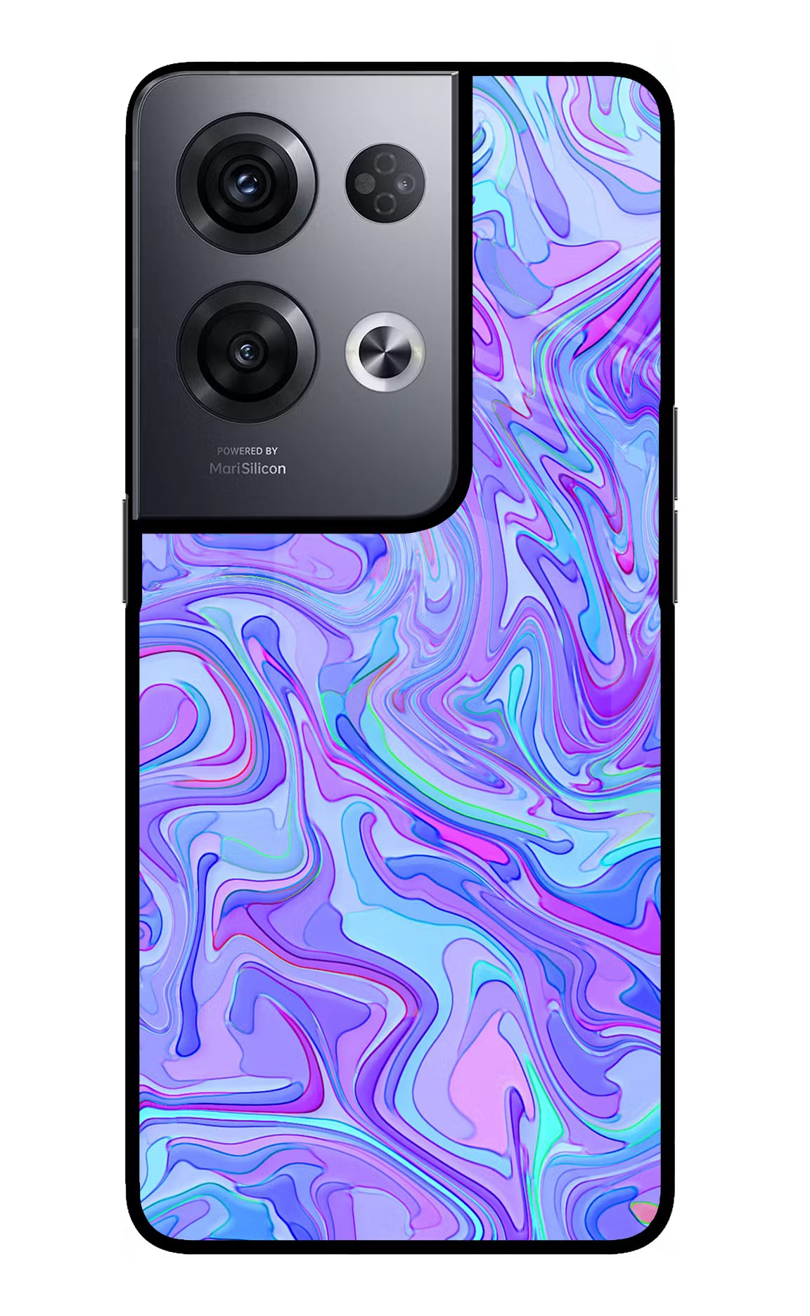 Glitter Oppo Reno8 Pro Glass Case