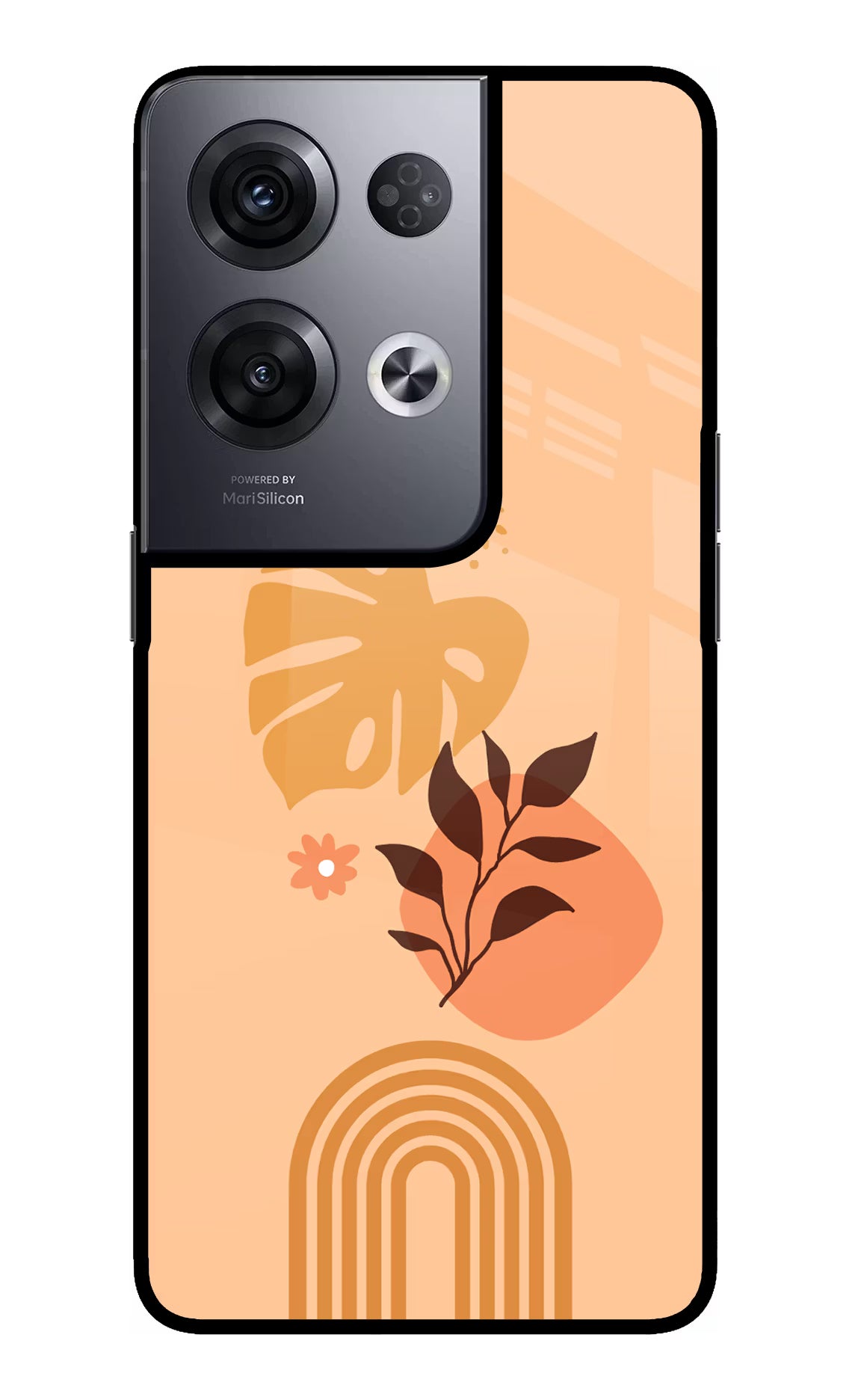 Bohemian Art Oppo Reno8 Pro Glass Case