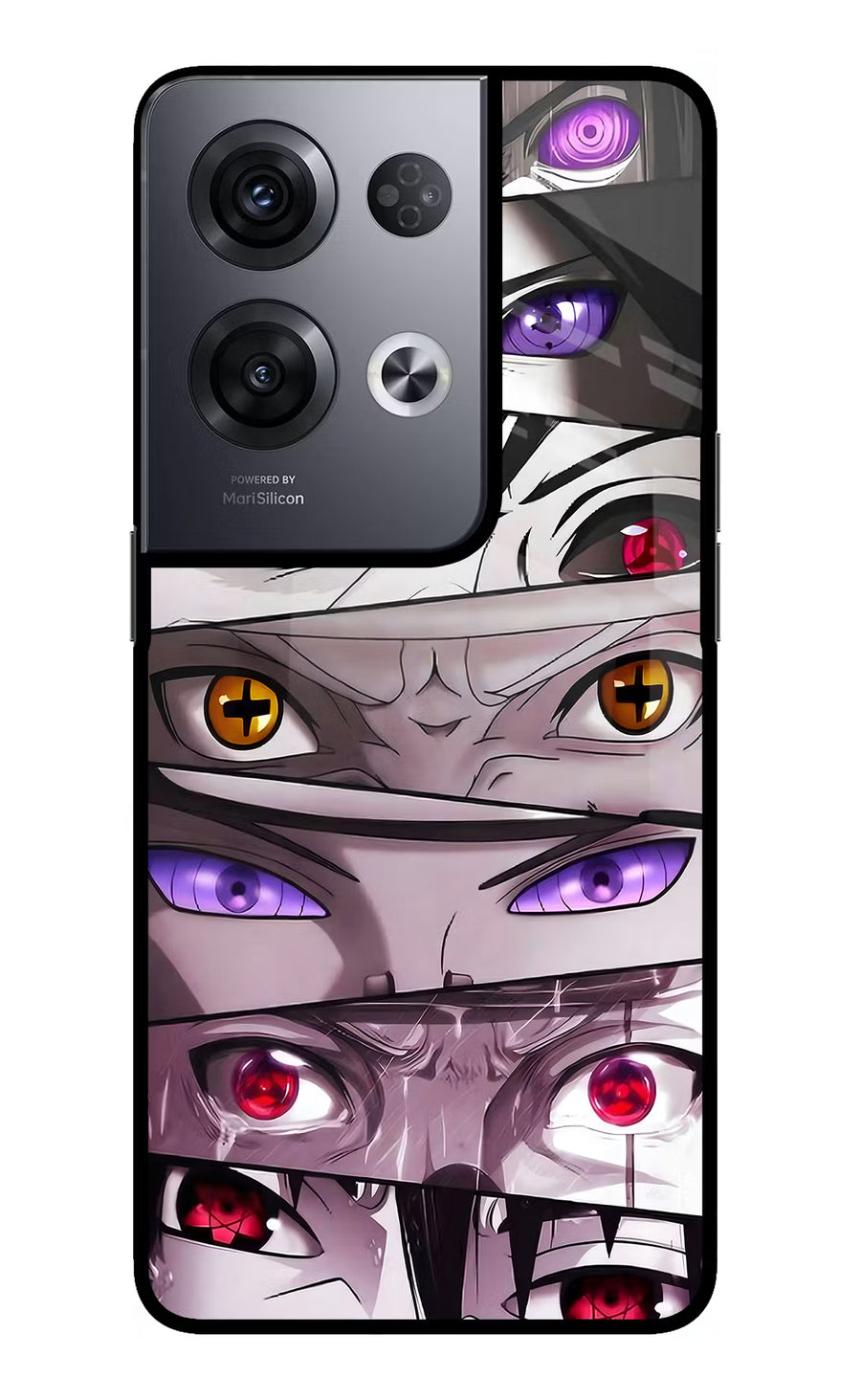 Naruto Anime Oppo Reno8 Pro Back Cover, Glass case