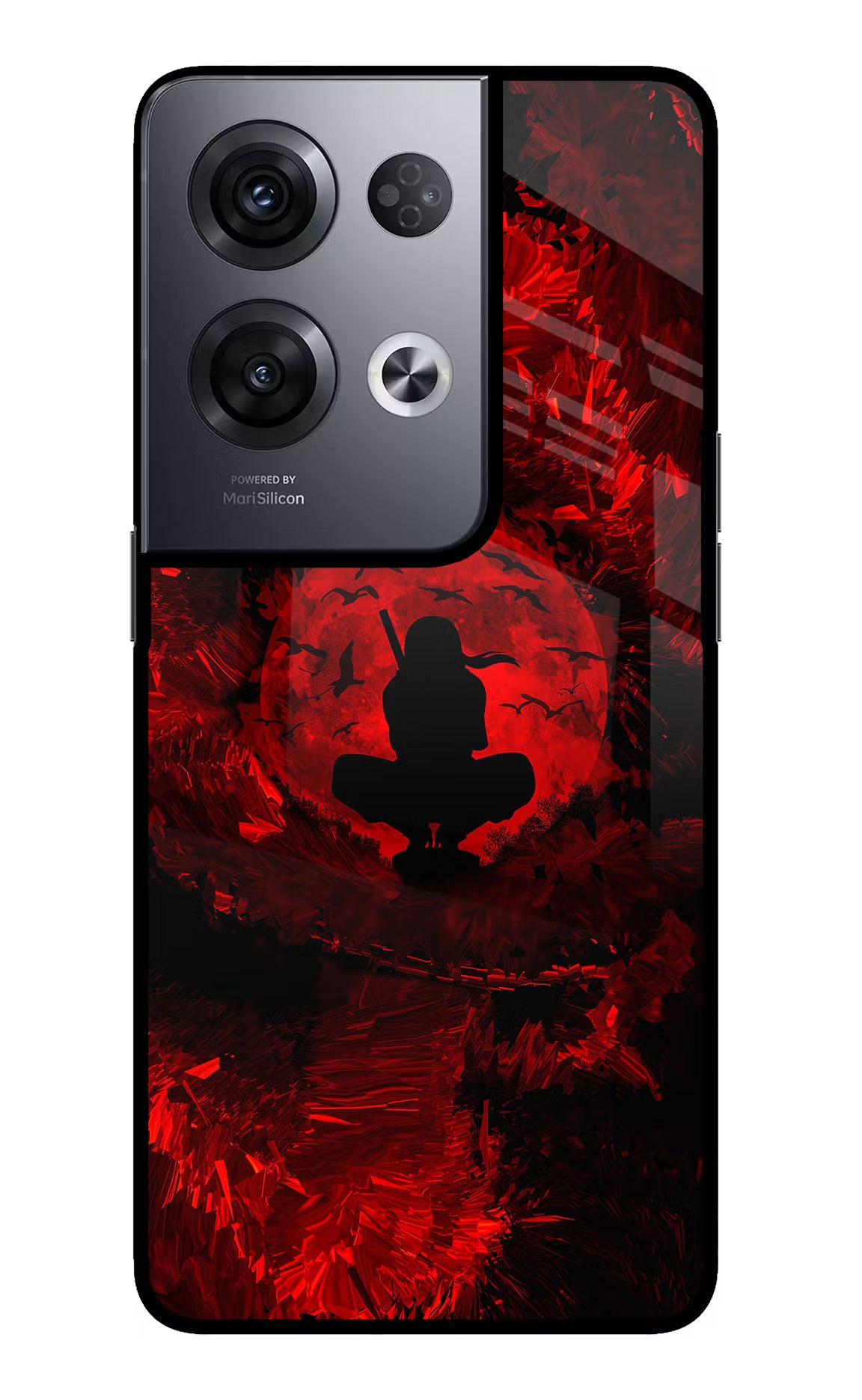 Itachi Uchiha Oppo Reno8 Pro Glass Case