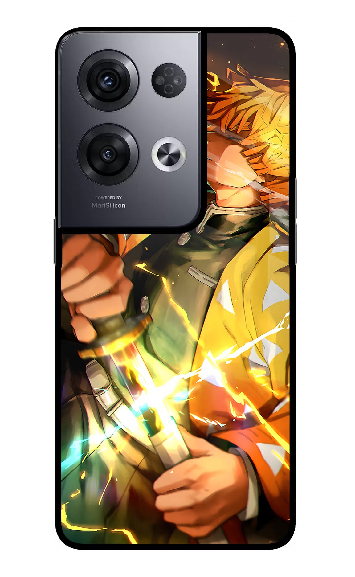 Demon Slayer Oppo Reno8 Pro Glass Case