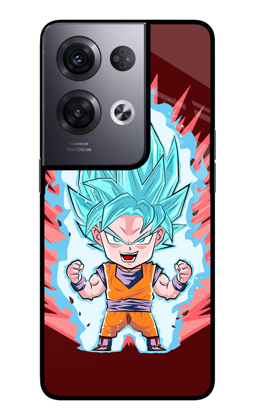 Goku Little Oppo Reno8 Pro Glass Case