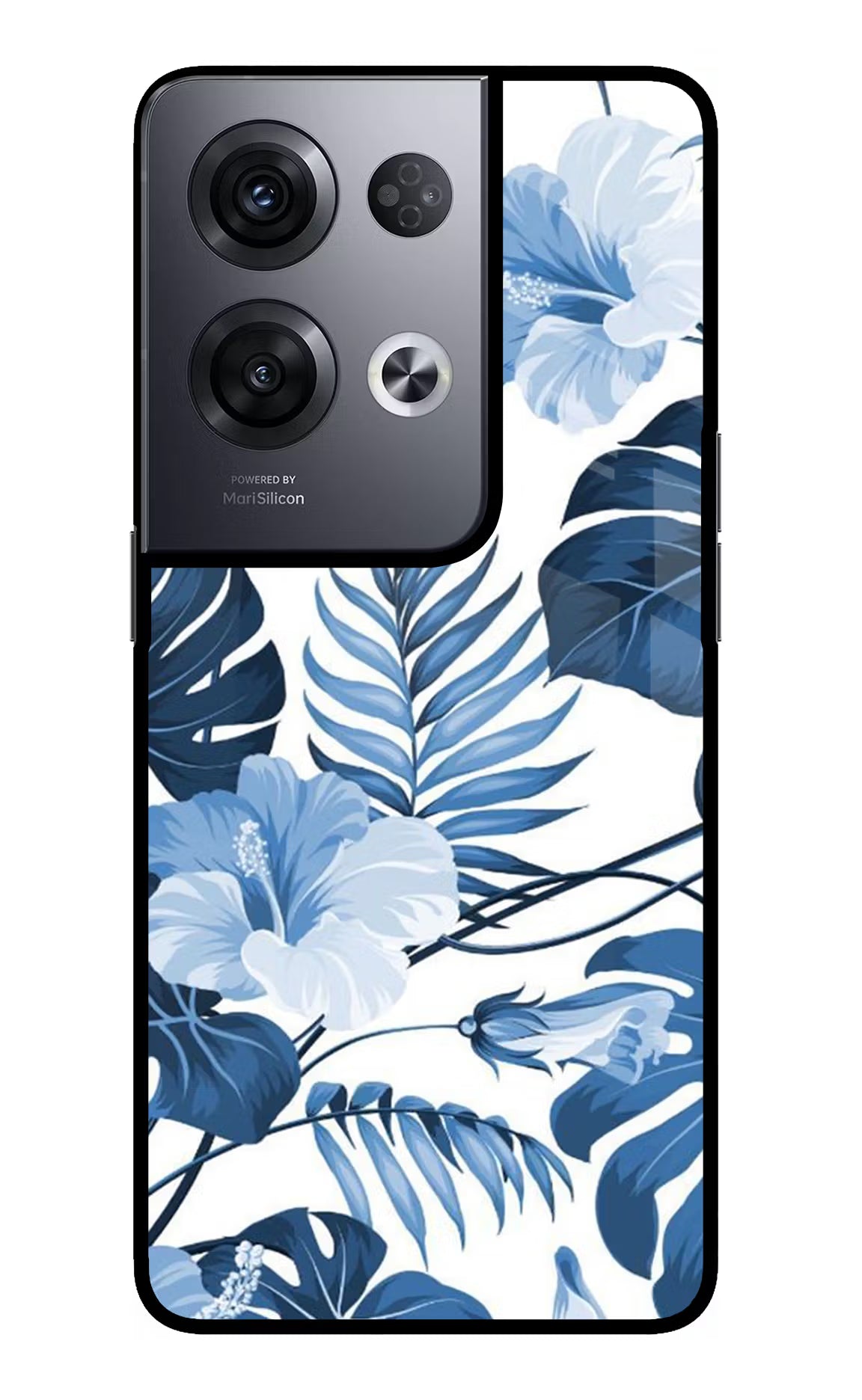 Fabric Art Oppo Reno8 Pro Glass Case